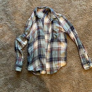Aeropostale plaid button down